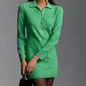 NWT Anthropologie petites polo sweater dress